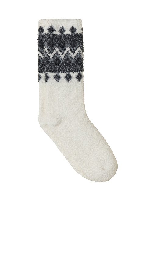 BAREFOOT DREAMS COZYCHIC FAIR ISLE SOCK ÇŸ­È¢Œ Â€“ Æ··Ç��Ç� È‰² 