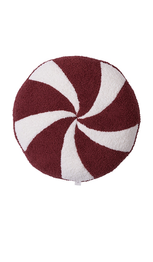 Barefoot Dreams Cozychic Peppermint Pillow In Multi