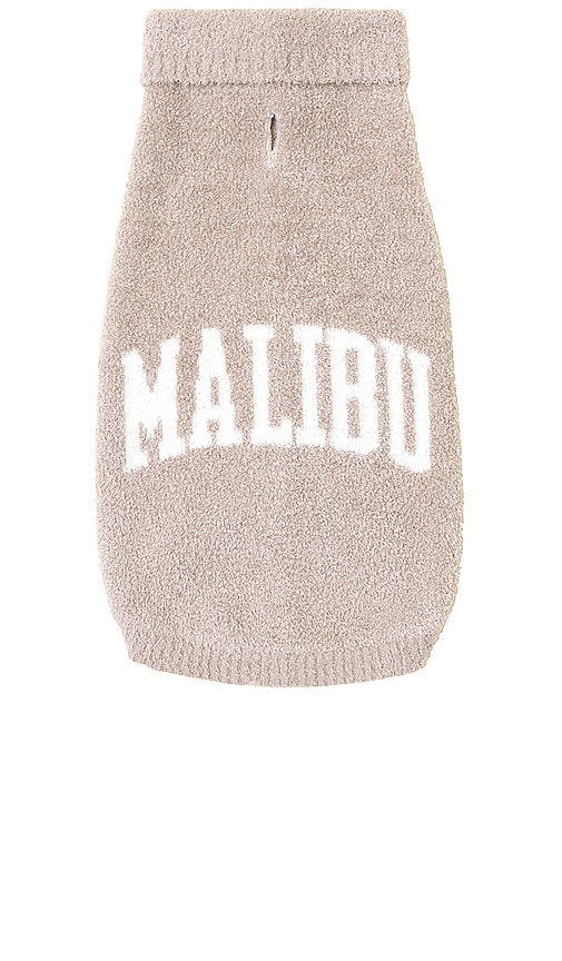 Shop Barefoot Dreams Cozychic Malibu Pet Sweater In 灰褐色，奶油色