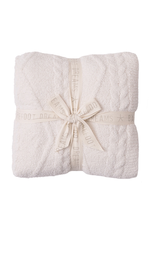 Barefoot Dreams CozyChic Fisherman Cable Throw