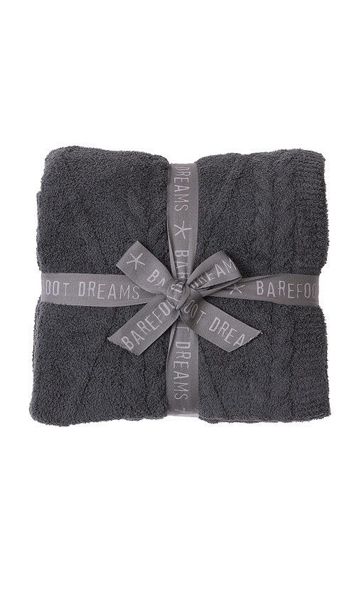Barefoot Dreams CozyChic Fisherman Cable Throw