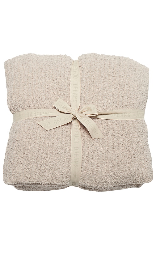 Barefoot Dreams CozyChic® Barefoot in the Wild® Throw in Cream