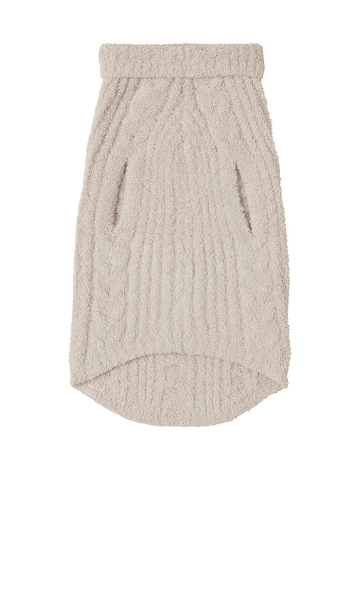 BAREFOOT DREAMS COZYCHIC CABLE PET SWEATER 
