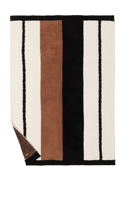 Barefoot Dreams Cozychic Sonoran Block Throw In 奶油色 & 混色