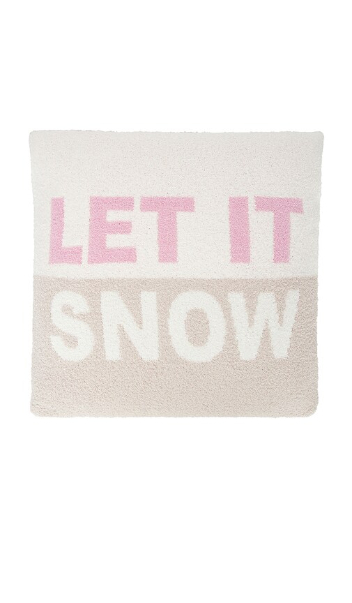 Barefoot Dreams x REVOLVE CozyChic Holiday Pillow in Stone Multi