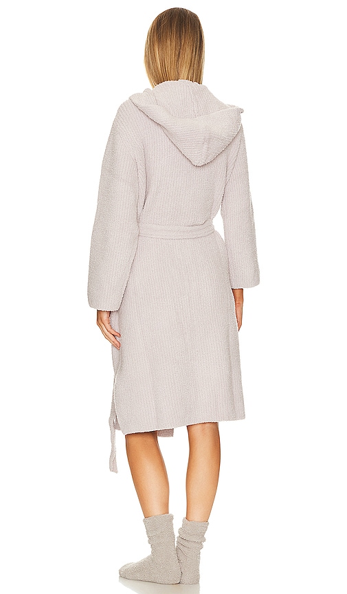 CozyChic Ribbed Hooded Robe