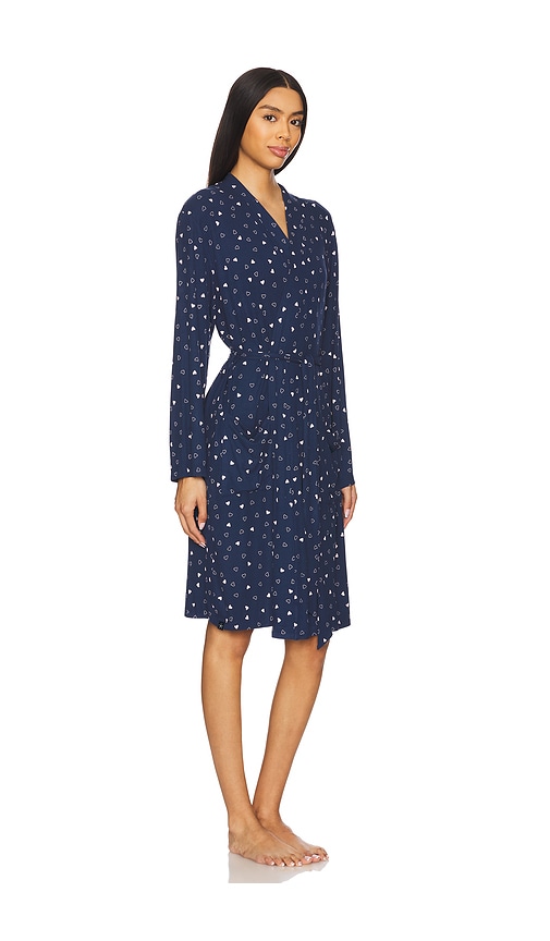BAREFOOT DREAMS ULTRA SOFT RIB PIPED ROBE