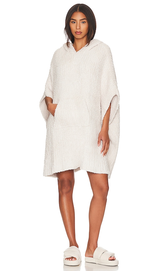 Barefoot Dreams The Cozy Poncho in Almond