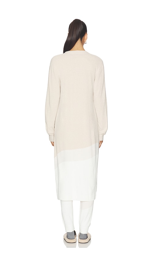  Barefoot Dreams Chaqueta Larga Ccul Wavy Colorblock En Color Beige Talla L  (también En M, S, Xl, Xs). 