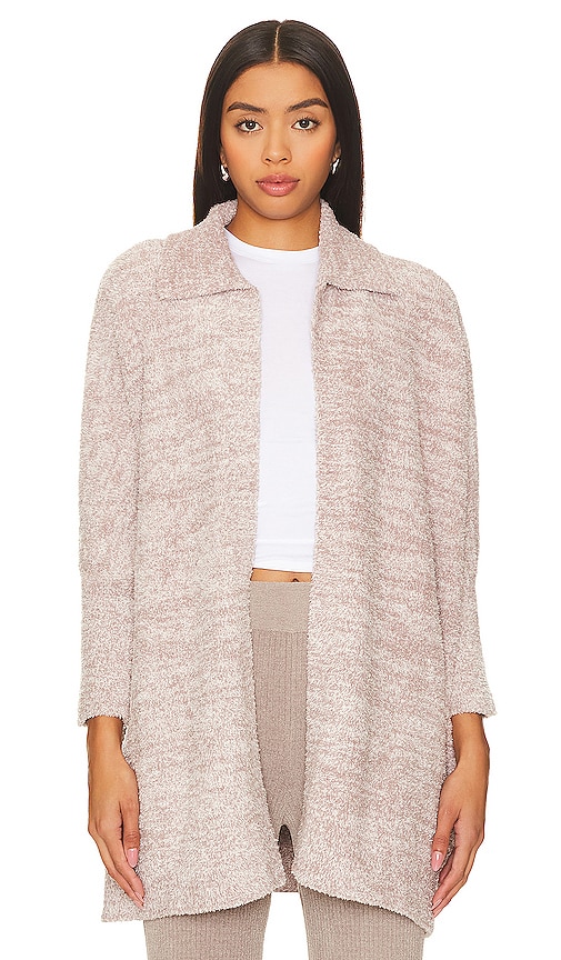 Barefoot Dreams Poncho Cozychic In Taupe
