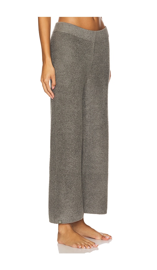 Shop Barefoot Dreams Cozychic Lite Textured Pant In Olive Branch