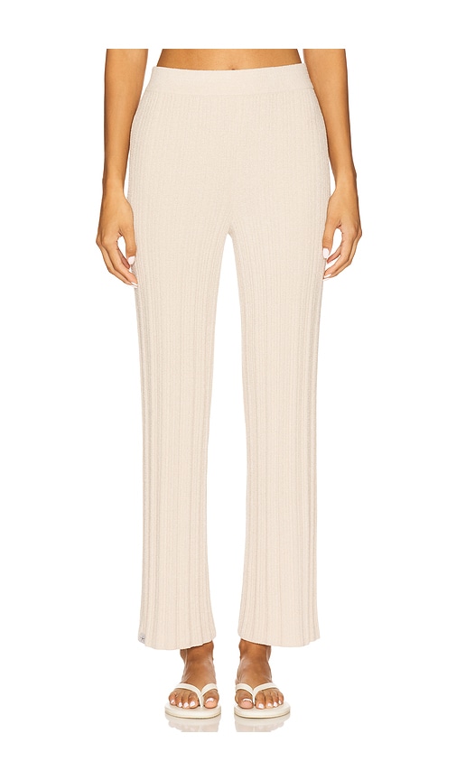 Barefoot Dreams Cozychic Ultra Lite Ribbed Ankle Pant In Multi