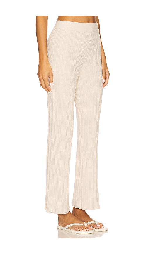 Barefoot Dreams Cozychic Ultra Lite Ribbed Ankle Pant In Multi