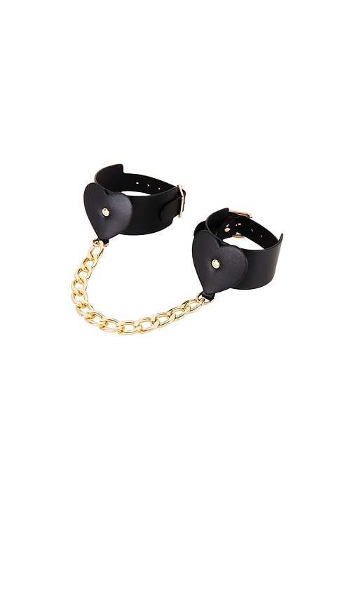 Salome Cuffs in Black.