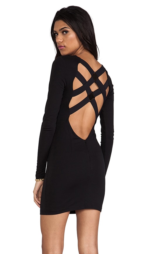 Pyramid Long Sleeve Dress