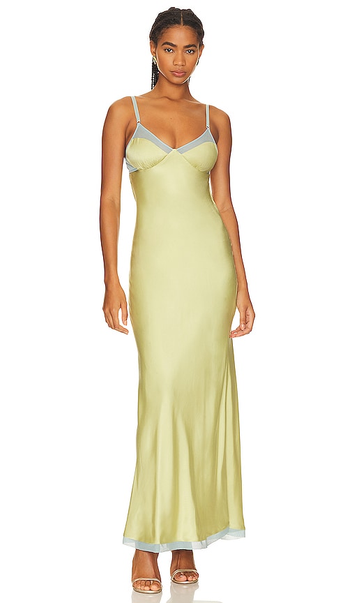 Bec Bridge Joelle Maxi Dress in Pear Sorbet Cloud REVOLVE