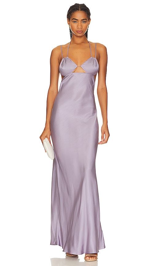 Bec + Bridge Kai Strappy Maxi Dress in Lavender