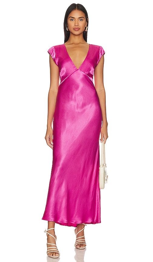 Bec + Bridge Indi Maxi Dress in Deep Pink