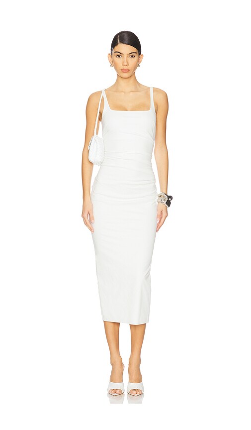Aveline Tuck Midi Dress
