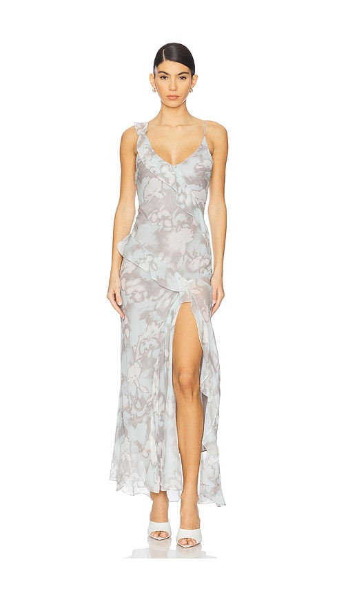 Bec + Bridge Zabelle Frill Dress in Moonshadow | REVOLVE
