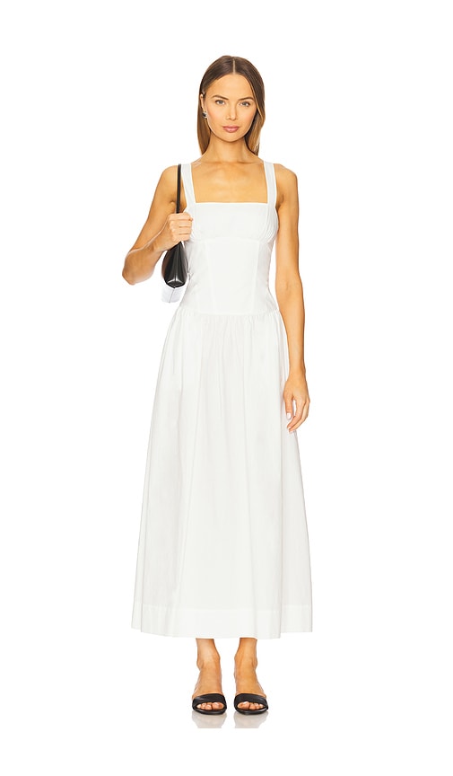 【関税込み】BEC + BRIDGE ホワイト Dune マキシワンピース Bec + Bridge Dune Maxi Dress in White | REVOLVE