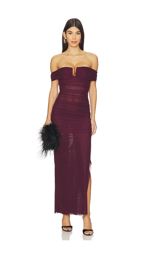 Poppy Gathered Maxi Dress
