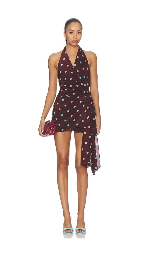 Mathilde Halter Mini Dress
