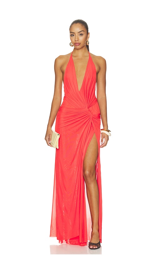 Xanthi V Neck Maxi Dress