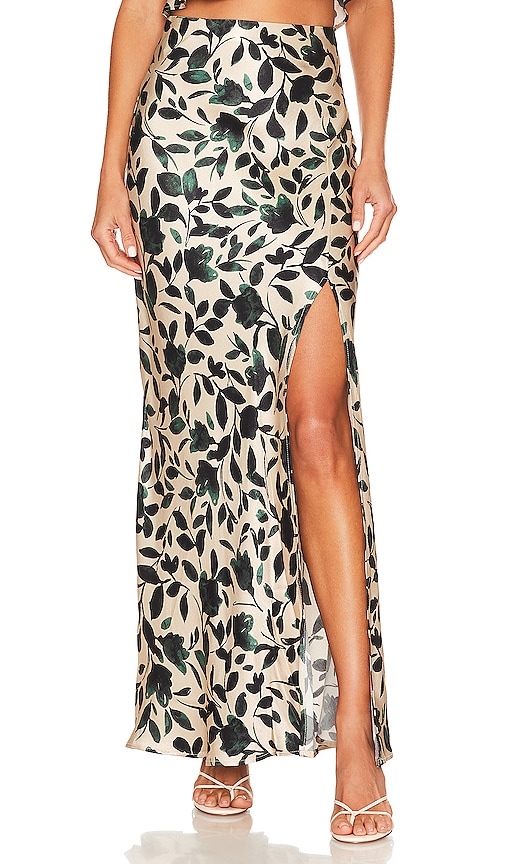 Bec + Bridge Vine Maxi Skirt in Print