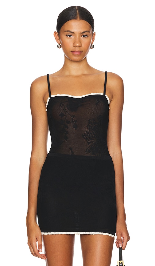 Shop Bec & Bridge Naelle Knit Cami In Black