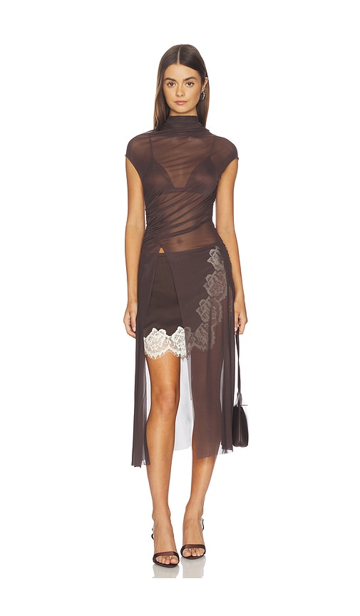 Eva Split Tunic Top