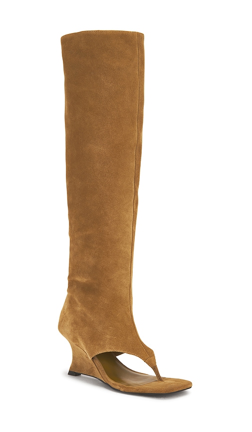  Bec + Bridge Alia Cutout Boot In Olive. Size 37. Also In 38, 39, 40. 