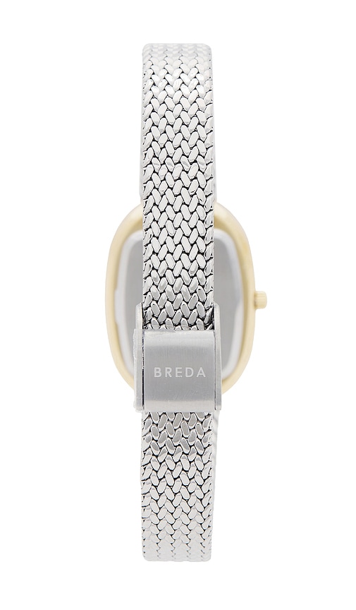 Shop Breda Jane Tethered Watch In 银色&金黄