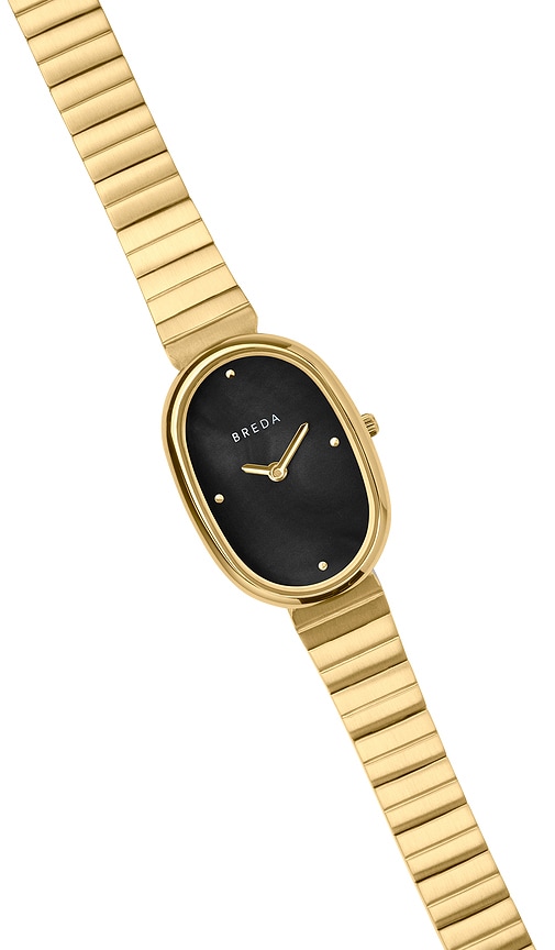  Breda Jane Watch In Metallic Gold. 