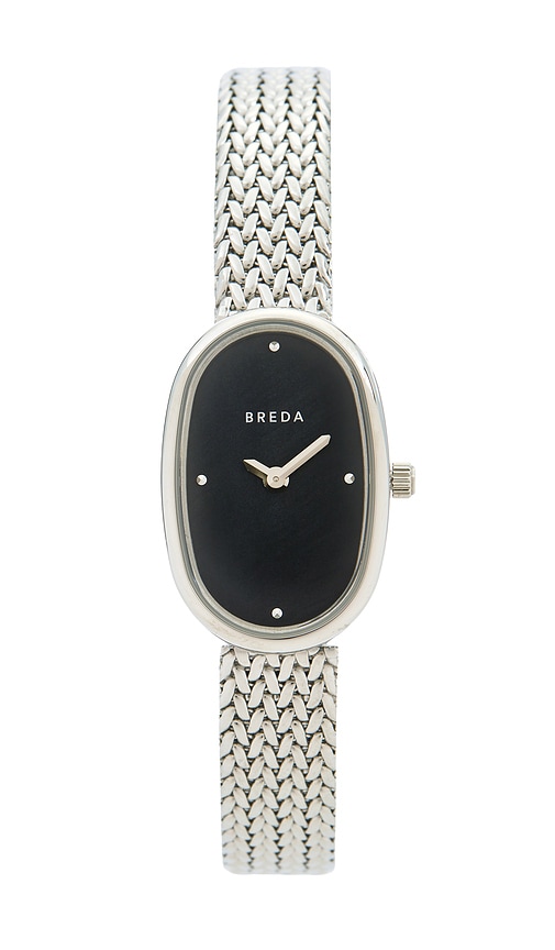 Small Jane Watch in Metallic Silver.