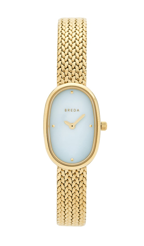 Small Jane Watch in Metallic Gold.