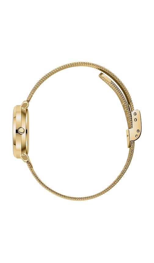  Breda Beverly Mesh Watch In Metallic Gold. 