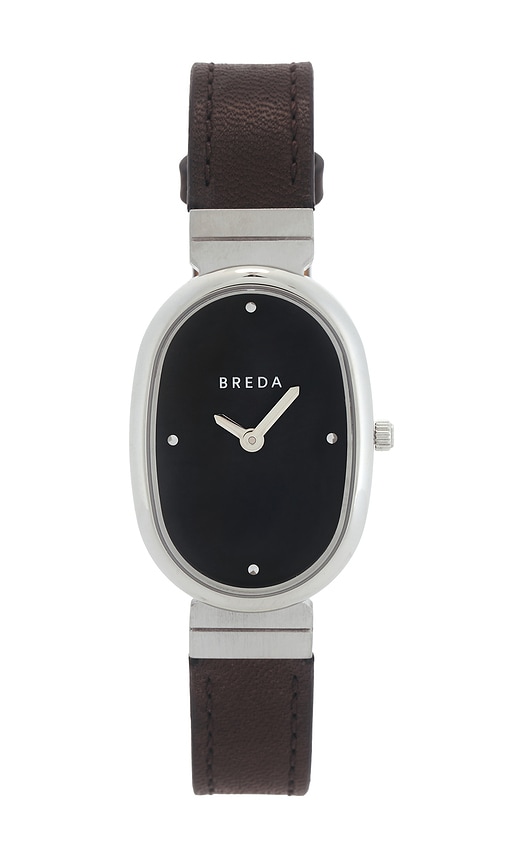 Breda Jane Leather Watch In Brown