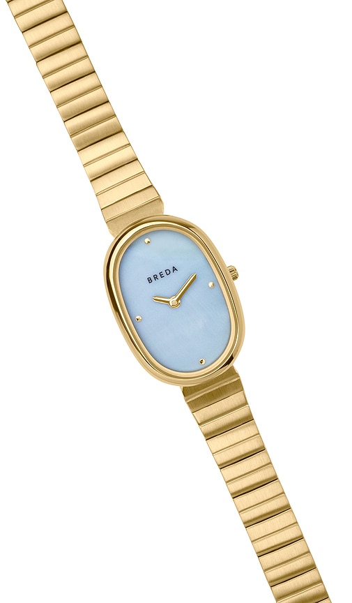 Breda Jane Watch In Metallic Gold. 