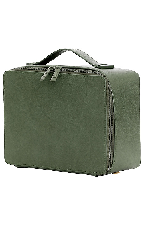 Product image of BEIS The Cosmetic Case in Olive. Click to view full details
