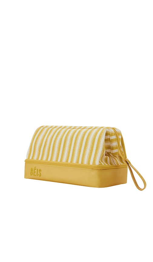 Shop Beis The Summer Stripe Dopp Kit In Honey系列