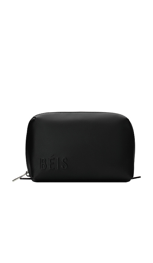 The Small Cosmetic Pouch in Black.