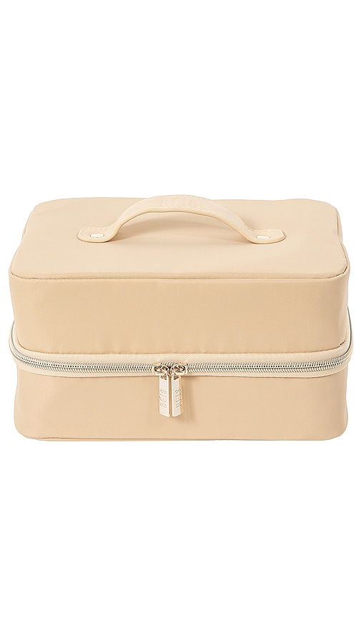 Etoile Collective Clear Makeup Travel Case: Beige