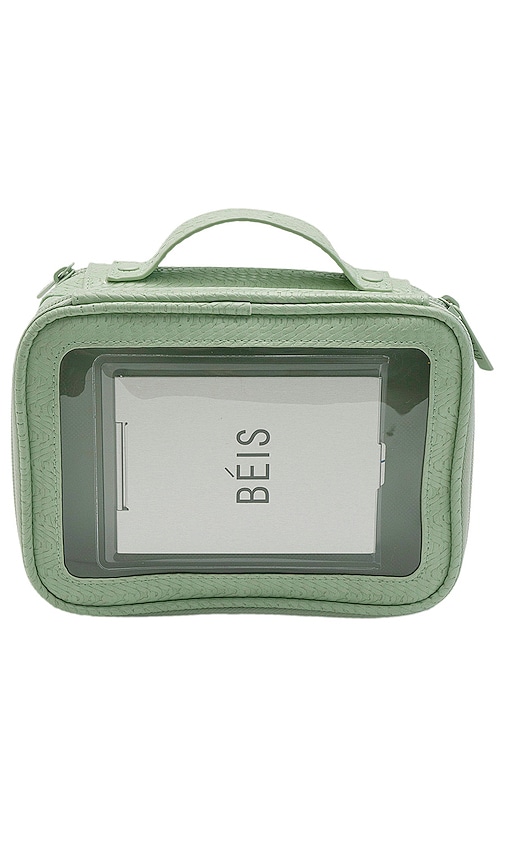 beis matcha luggage