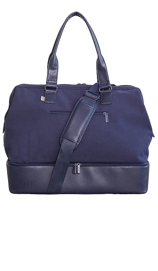 BÉIS 'The Convertible Weekender' in Navy - Blue Overnight Bag