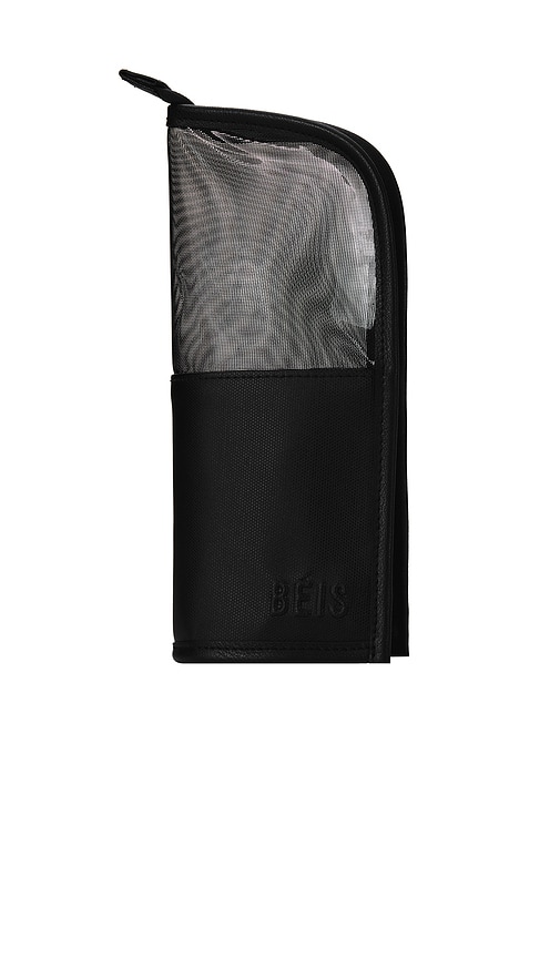 The Makeup Brush Pouch in Black.