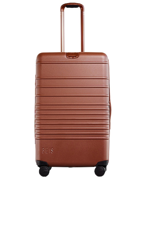 Beis The Medium Check-in Luggage In Brown