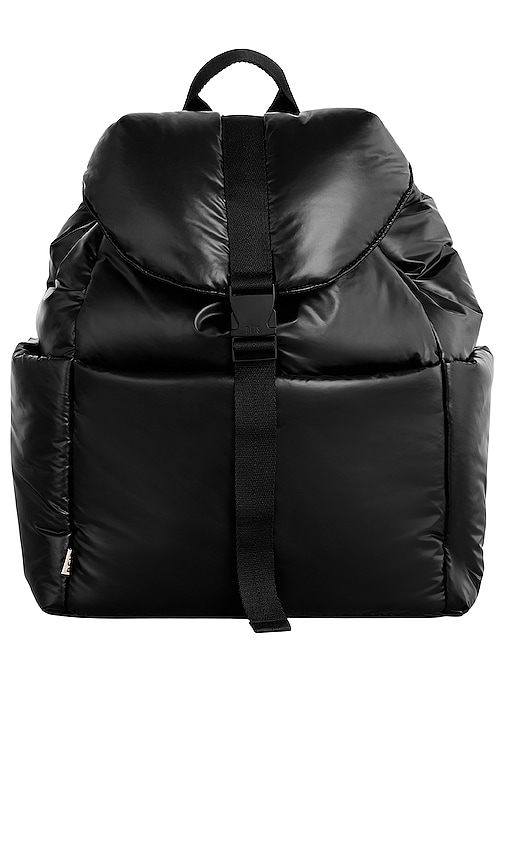 BEIS The Puffy Backpack in Black | REVOLVE