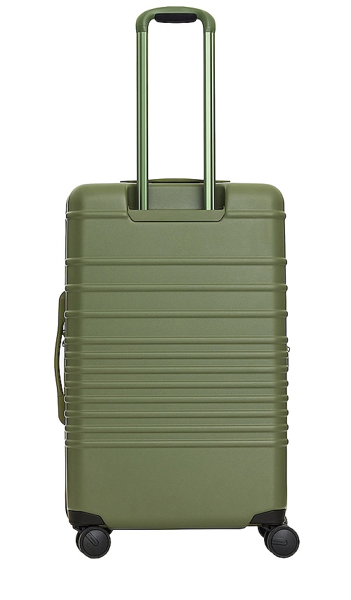 Shop Beis The 26 Check-in Roller In Olive