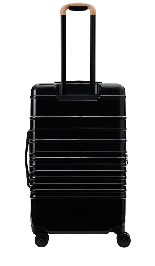 Shop Beis The Glossy Medium Check-in Roller In Black